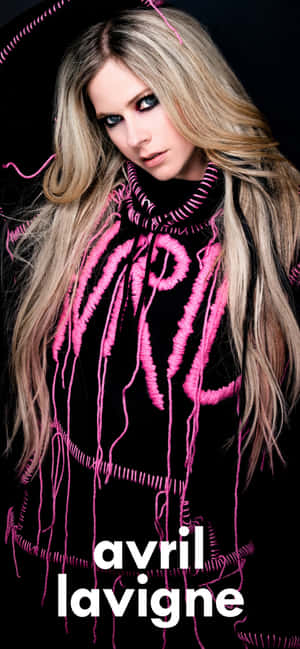 Avril Lavigne background — iPhone 13 Pro Wallpaper
