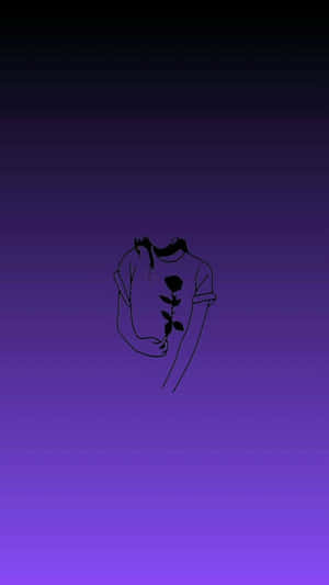 Aesthetic na Lilang Background — Gradient Wallpaper