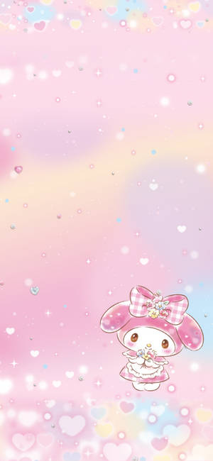Baby My Melody wallpaper — iPhone 15 Wallpaper