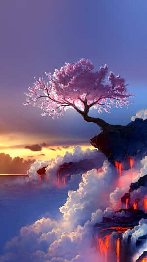 Background ng Cherry Blossom — Cherry blossom Wallpaper
