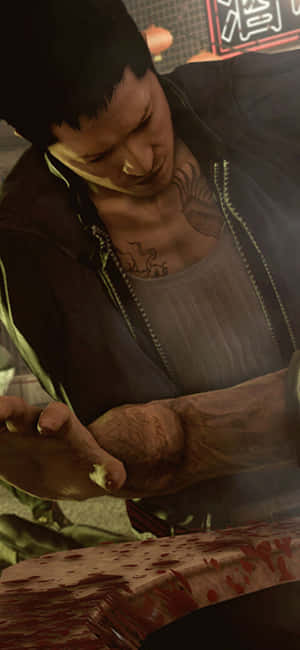 Background ng Iphone Xs na Sleeping Dogs