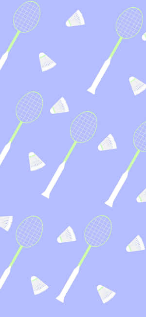 Background para sa Badminton — iPhone 15 Pro Wallpaper