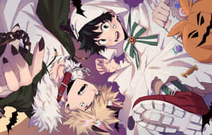 My Hero Academia Halloween [wallpaper] — Anime Wallpaper