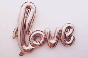 Rose Gold AestheticBalloon