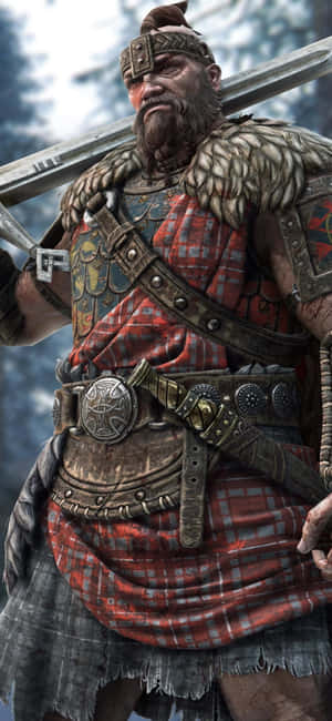 Highlander For Honor — Galaxy S26 Wallpaper