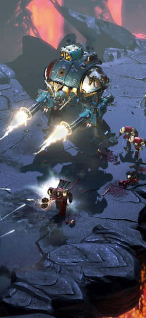 Iphone Xs Dawn Of War Iii Background — OnePlus Wallpaper