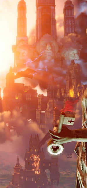 Iphone Xs Max Bioshock Infinite Background — iPhone Xs Max Wallpaper