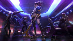 Bayani ng League of Legends na si Akali Ipinapakita sa 4K na Screen ng Gaming Smartphone