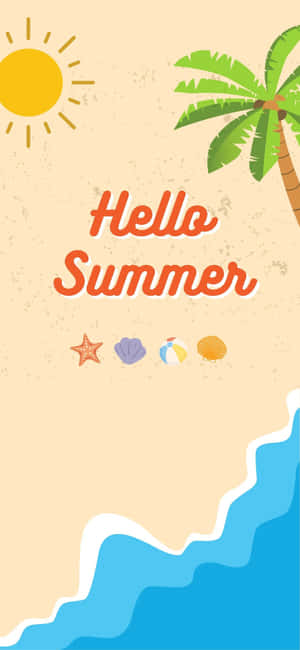 Iphone X Summer Background — Redmi Note 13 Pro Wallpaper
