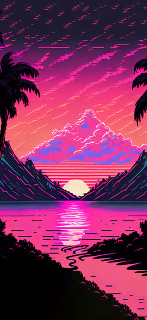 Vaporwave Background — OnePlus Wallpaper