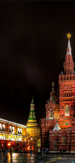 Pinakamagandang Portrait ng Kremlin — iPhone 11 Pro Wallpaper