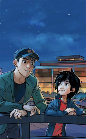 Big Hero 6 Brotherly Talk Wallpaper — RedMagic Astra 2 Wallpaper