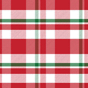 Christmas Plaid Background — iPad (A16) Wallpaper