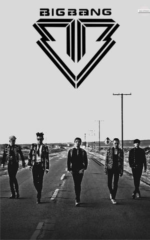 Bigbang Monochrome Poster wallpaper — Honor Pad 10 Wallpaper
