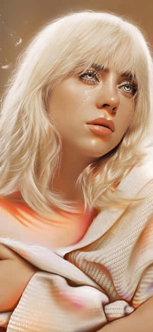Larawan ni Billie Eilish — iPhone 17e Wallpaper