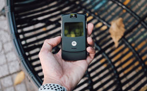 Itim na Flip Motorola