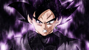 Black Goku na May Anino na Aura
