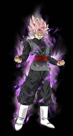 Black Goku Sa Pink na Anyo