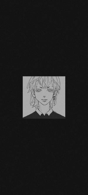 Itim na Takashi Mitsuya wallpaper — iPhone Xr Wallpaper