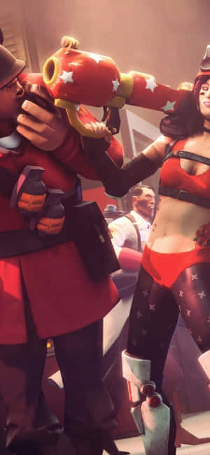 Iphone Xs Team Fortress 2 Background — Galaxy S25 Ultra Wallpaper