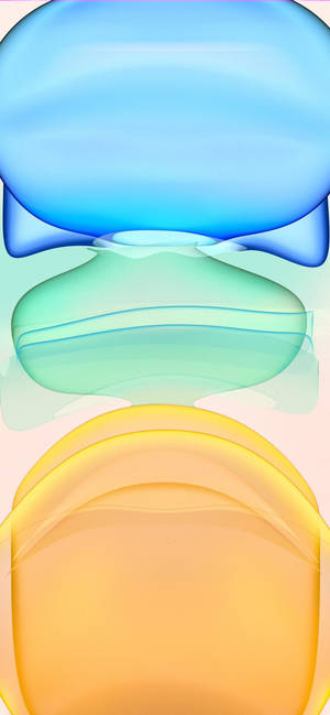 iPhone 11 series blue green yellow abstract wallpaper art. — Pixel 8 Wallpaper