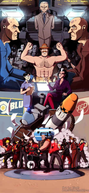 Iphone Xs Max Team Fortress 2 Background — Xiaomi Wallpaper