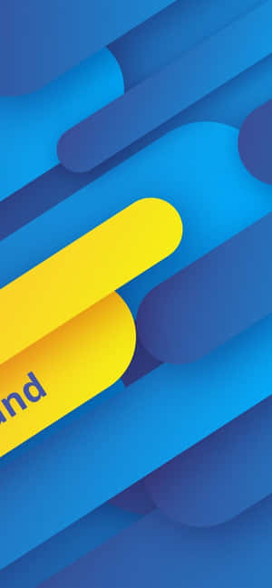 Blue And Yellow Background — Pixel 8 Wallpaper