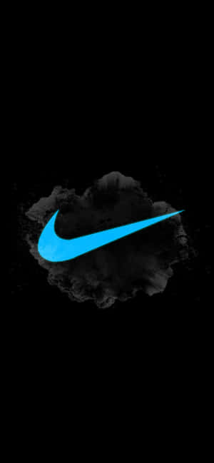 Blue Nike Logo — 1320x2868 Wallpaper
