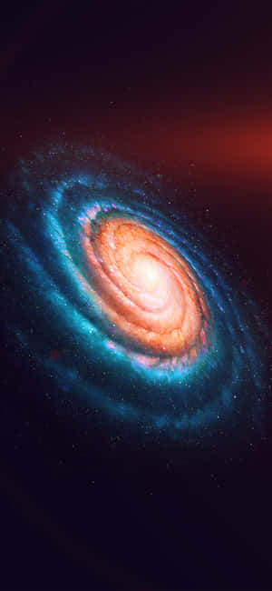 Galaxy Space Background — iPhone 13 Mini Wallpaper