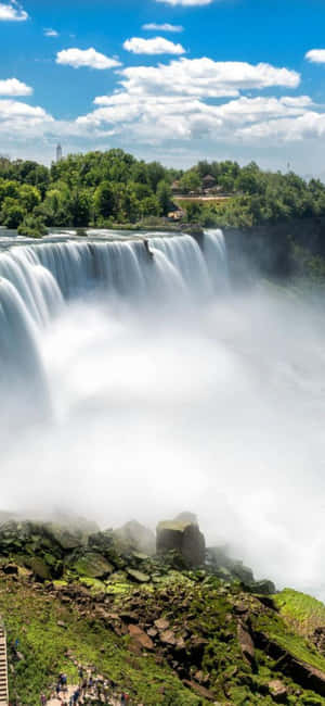 Iphone X Niagara Falls Background — iPhone 17 Pro Wallpaper