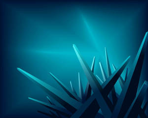 Wallpaper ng Blue Thorn na Background ng Chromebook