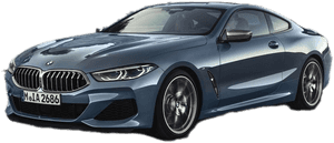 BMW 8 Series Coupe Side View