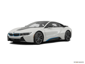 Puting BMW i8 side view