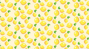 Boho Aesthetic na Lemon Pattern