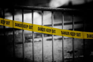 Danger background — MacBook Pro M2 Wallpaper