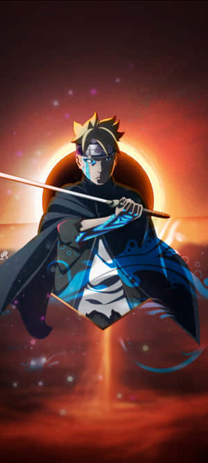 Mga larawan ni Boruto — iPhone 16 Pro Wallpaper