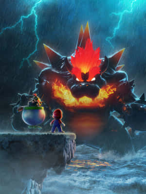 Bowser, ang Kakila-kilabang Kalaban — Kindle Paperwhite Wallpaper