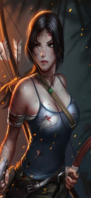 Iphone X Shadow Of The Tomb Raider Background — iPhone 13 Pro Wallpaper