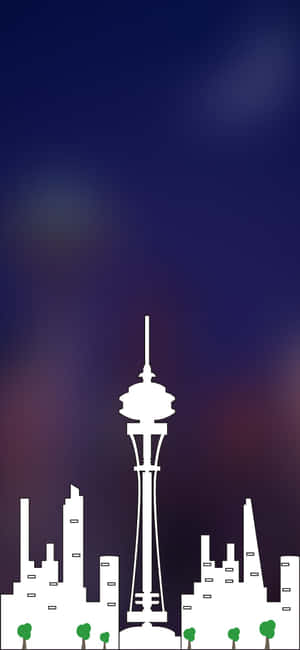 Iphone X Seattle Background — Galaxy S24 Wallpaper
