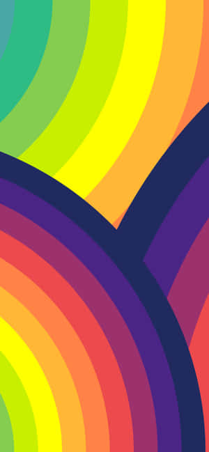 Colorful Pattern — 19.5:9 Wallpaper