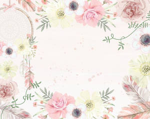 Floral Boho Patterns wallpaper — 5:4 Wallpaper