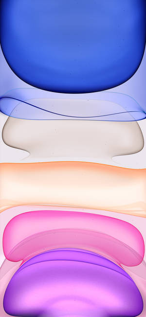 iPhone 11 abstract nga kolor nga pundok wallpaper.