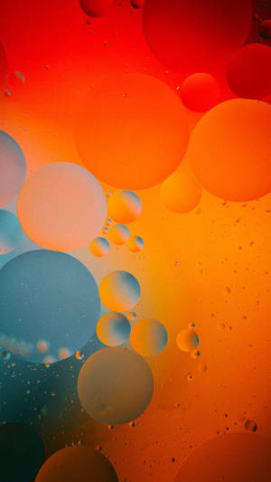 Bubbles Art iPhone 11 Pro Max wallpaper