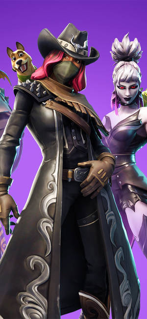 Calamity Fortnite And Dusk wallpaper — iPhone 15 Wallpaper