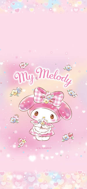 Pink My Melody wallpaper — iPhone 15 Pro Wallpaper