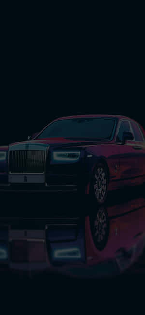 Caption: Luho sa Mosyon - Rolls Royce Phantom — iPhone 16e Wallpaper