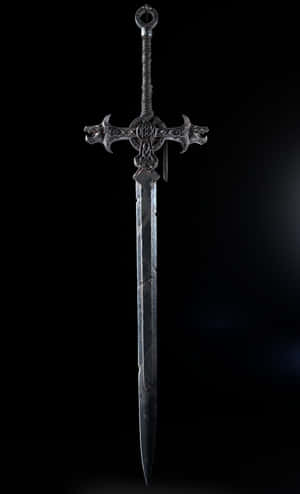 Caption: Mythical Excalibur Sword in Stone — Honor Pad X8b Wallpaper