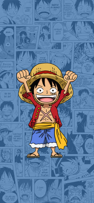 Luffy Phone [wallpaper] — iPhone 18 Pro Wallpaper