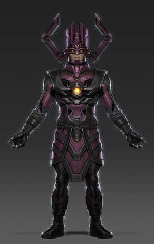 Caption: Ang Makapangyarihang Galactus na Nakatindig sa Isang Planeta — Honor Pad X8b Wallpaper
