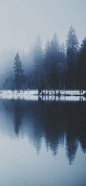 Snow Iphone — Galaxy A54 Wallpaper